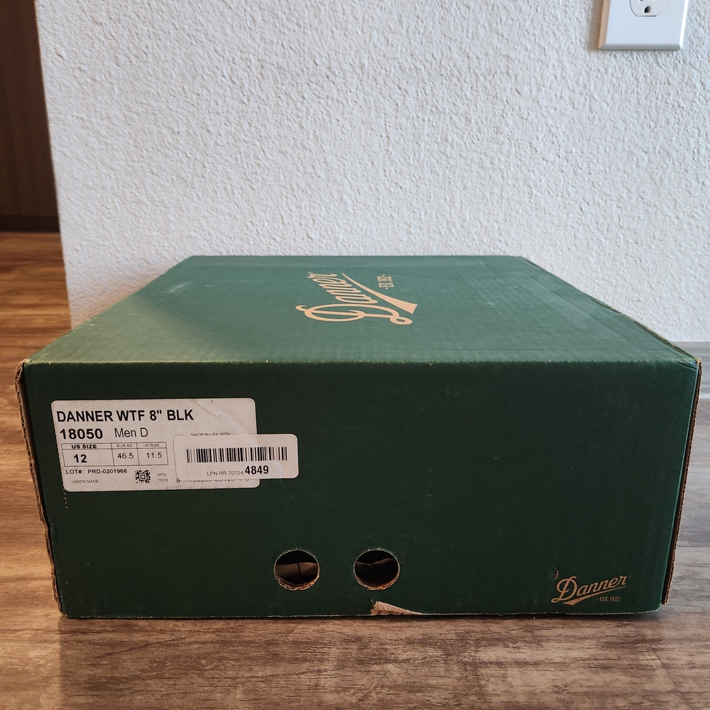 Danner WTG 8" Boot NIB
